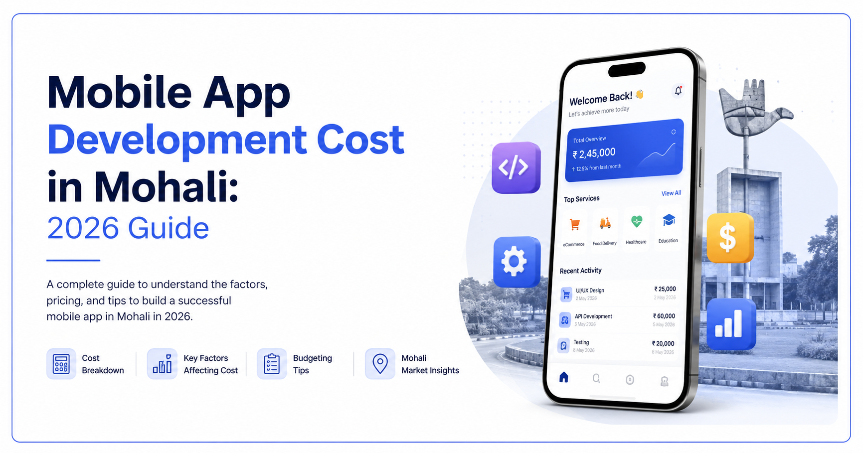 Mobile App Development Cost in Mohali: 2026 Guide