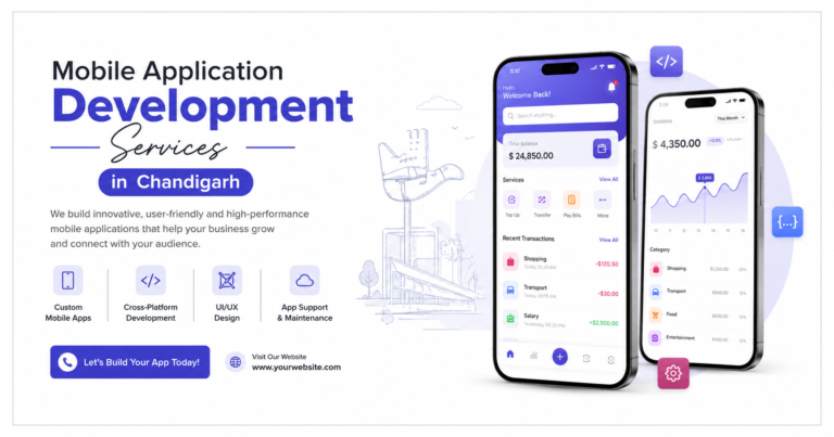 Mobile Application Development Services in Chandigarh