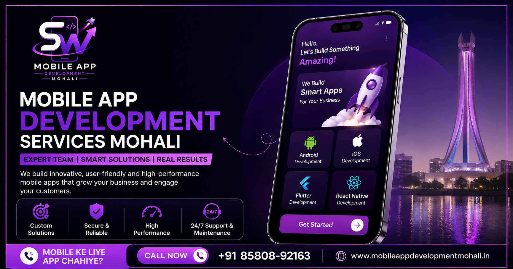Mobile App Development Services Mohali | Expert Team