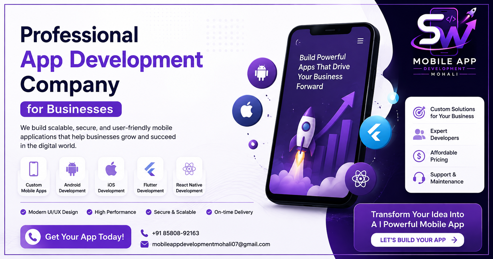 Professional App Development Company for Businesses